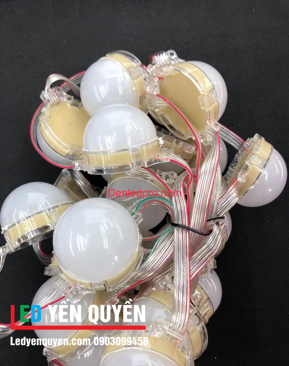 LED Bát Full Color 24v Vỏ Đục (50mm)