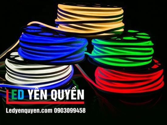 LED Neon Sign Uốn Chữ 12v màu xanh ngọc