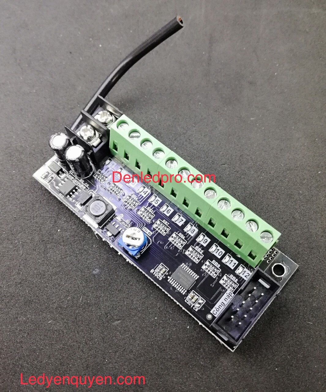 Bo Điều Khiển LED Mạch Vẫy 12 Cổng 
