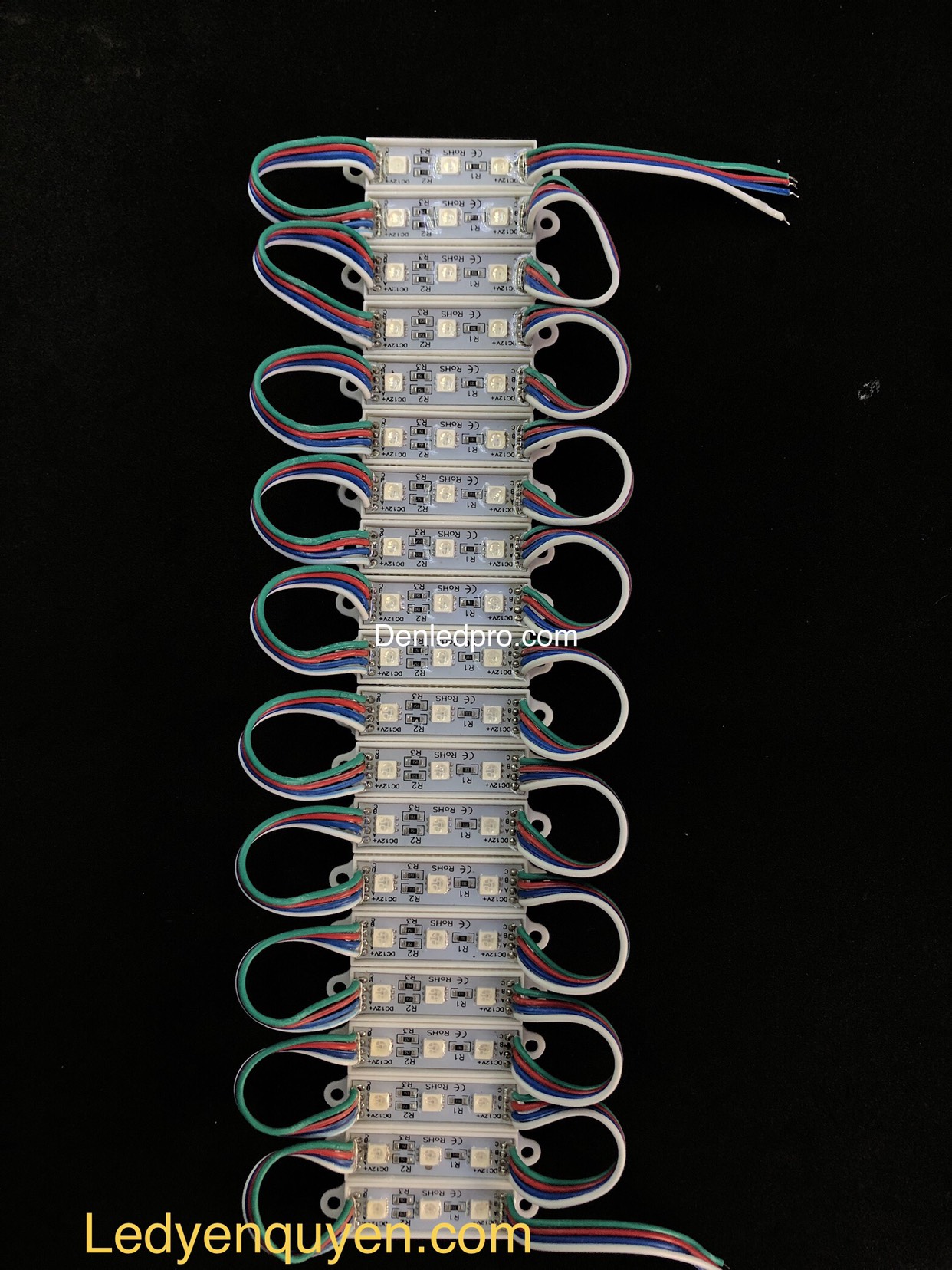 LED MODULE 3 Bóng 5050 RGB Ngắn 