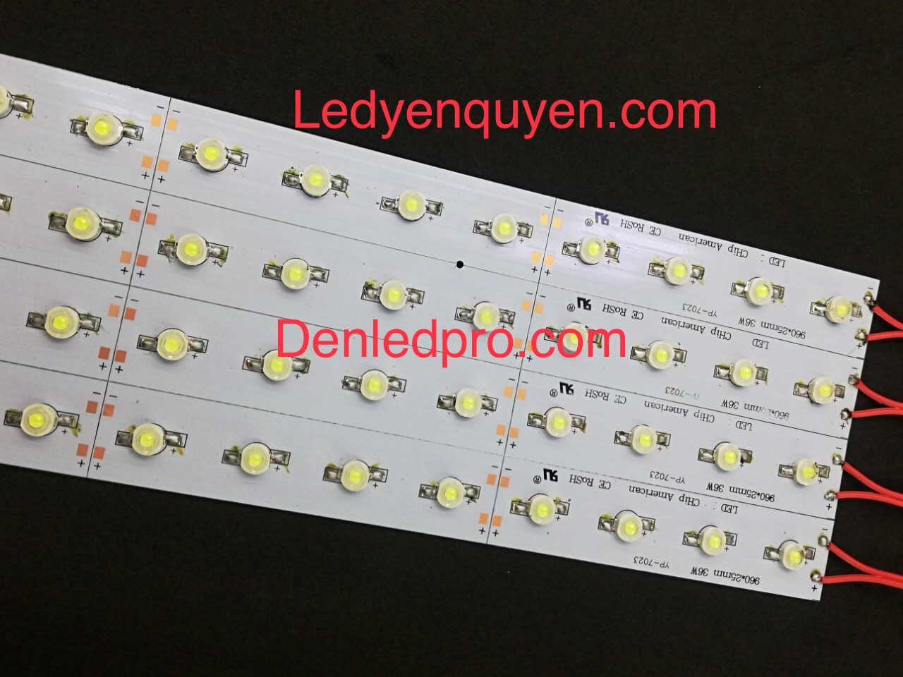 LED Thanh Tiệm Vàng  SIÊU SÁNG ( 1M/36b )