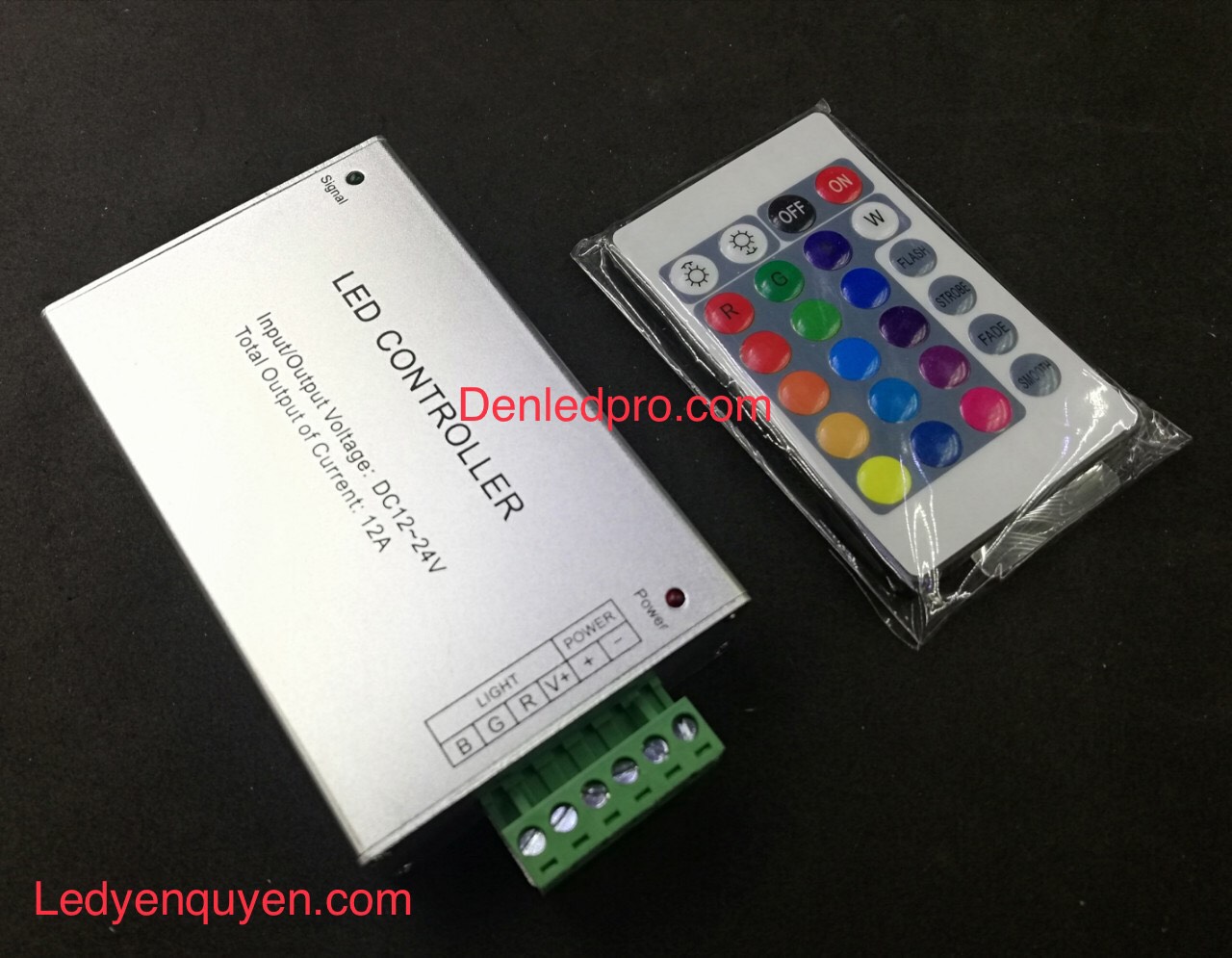 Bo Äiá»u Khiển LED RGB 12V Bo Äiá»u Khiển LED RGB 12V