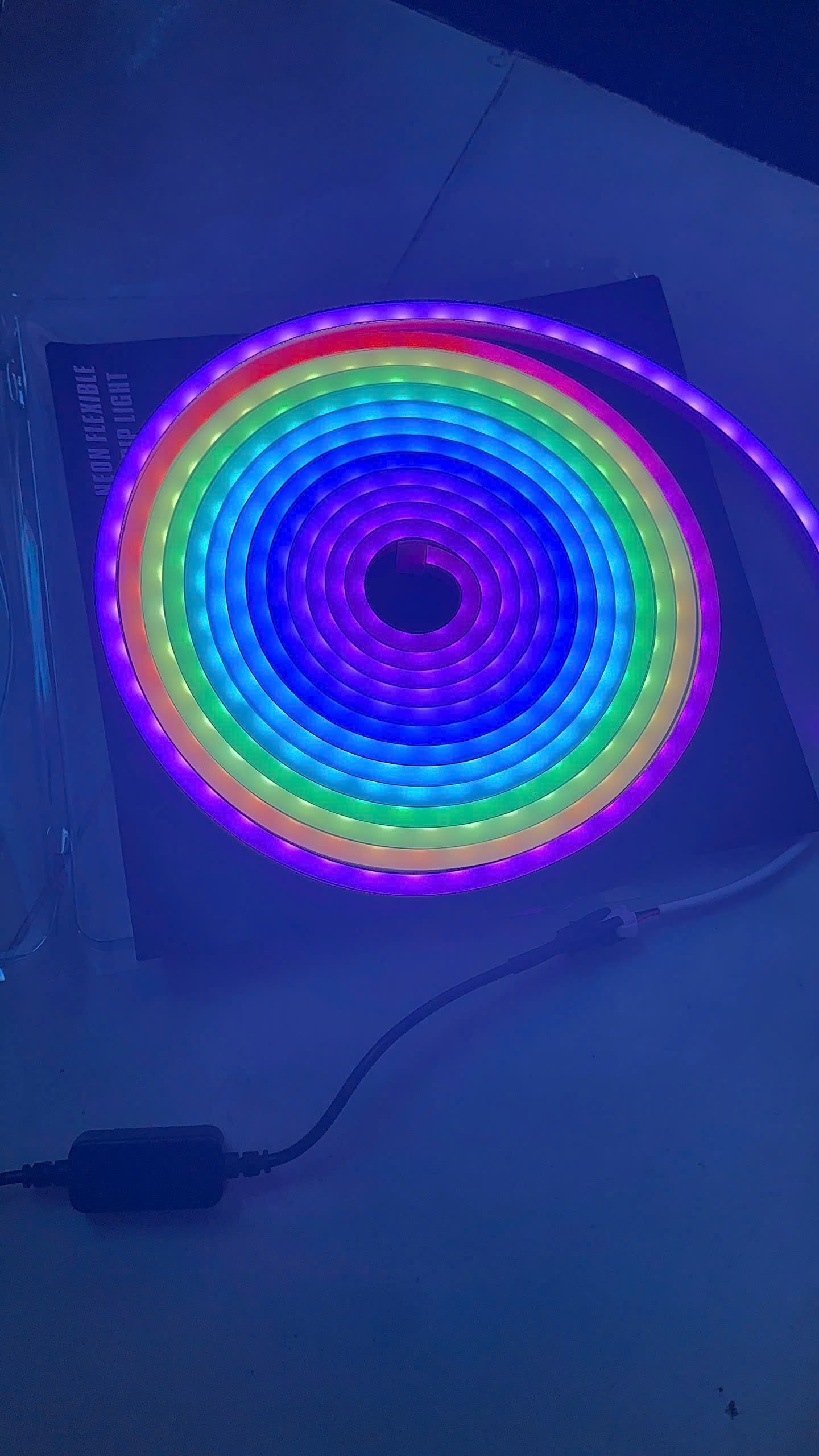 NEON FULL MÀU 12V CUỘN 5M NEON FULL MÀU 12V CUỘN 5M