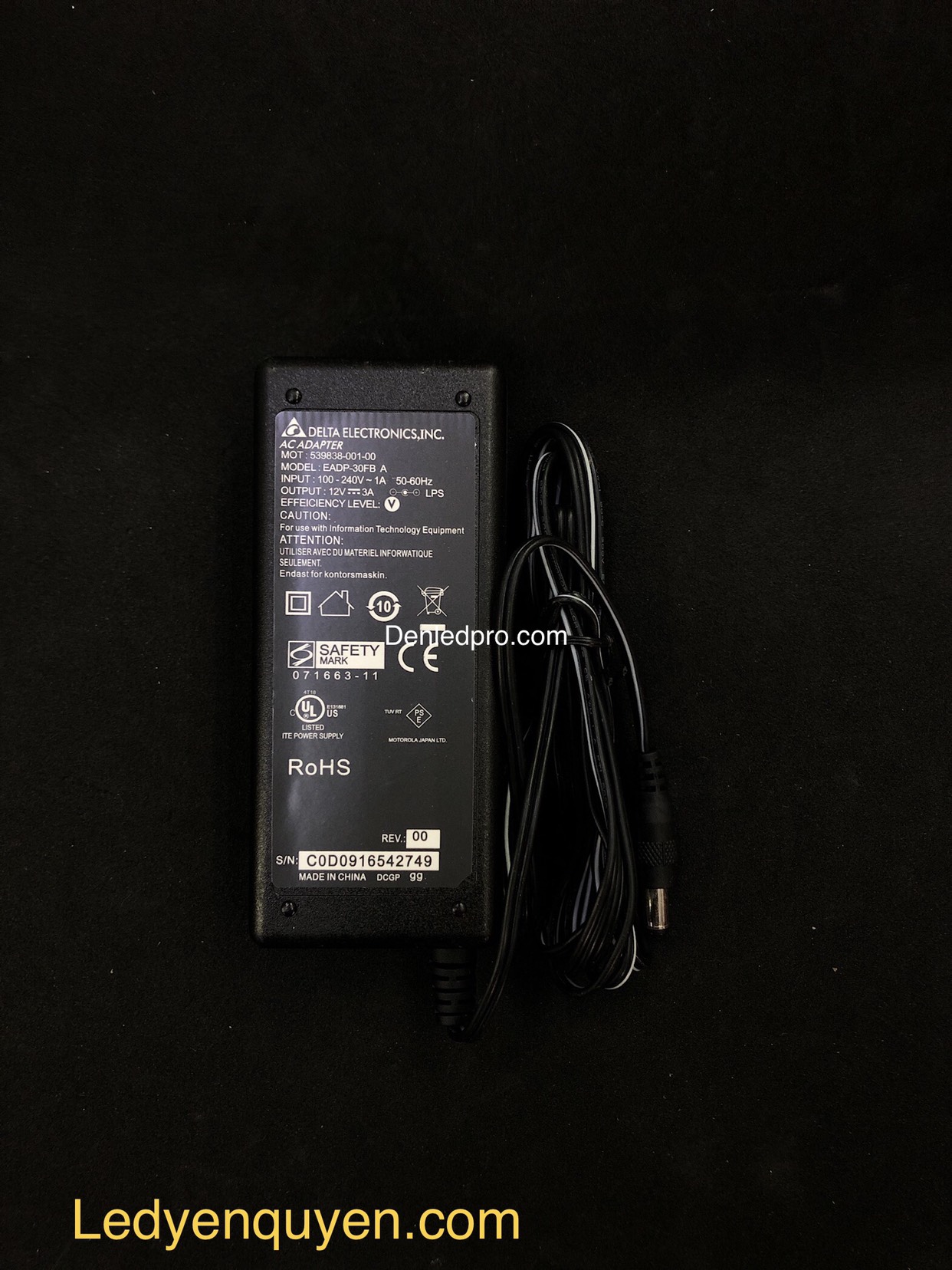 Nguồn Delta 12v / 3a Nguồn Delta 12v / 3a