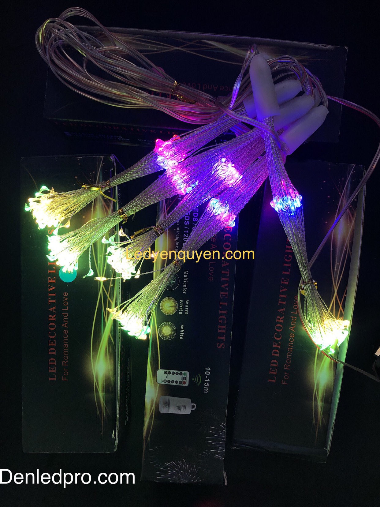 LED Dây Äom Äóm Pháo Hoa 5 Cây LED Dây Äom Äóm Pháo Hoa 5 Cây